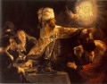 Belshazzars Feast Rembrandt